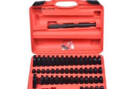 51pc Custom Bushing Bearing Seal Driver Push Press Disc Tool Set 18-65mm