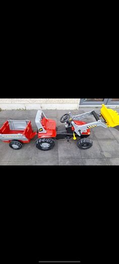 ride on tractor with trailer