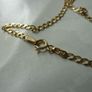 9ct Gold and Jade Pendant Necklace, Chinese Character Design, Italian 375 Chain Image 7