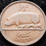 [#71] - Ireland 1940 | Irish 1/2d | Irish Half Penny | Sow | KM.10 | High Grade Image 2