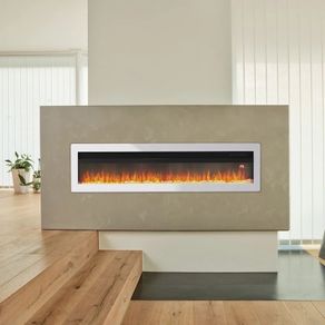 Elegant White Electric Inset Fire (FREE POSTAGE)