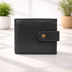 Leather RFID Wallet Slim Trifold Handmade Wallet Minimalist Card Holder