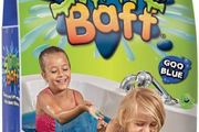 Slime Baff Blue, 1 Bath or 4 Play Uses from Zimpli Kids, Magically turns water into thick, colourful DIY slime, Children's Christmas Presents, Xmas Stocking Fillers MULTIPLE COLOURS AVAILABLE, SEE PHOTOS (FREE POSTAGE)