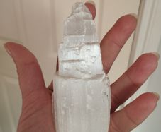 A natural selenite tower.