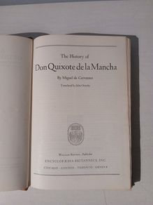 Great Books of The Western World - The History of Don Quixote de la Mancha by Miguel de Cervantes