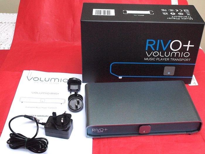 Volumio Rivo+ Music Player Transport Streamer  I2s Net Usb Coax