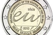 Belgium 2 Euro Commemorative Coin 2010 - Belgian Presidency of the Council of the EU. Uncirculated.
