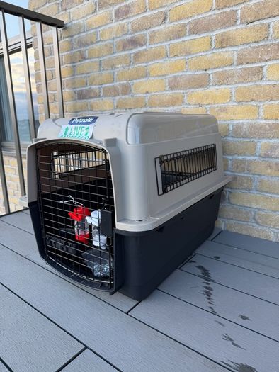PetMate Ultra Fashion Vari Kennel IATA Airline Pet Carrier Medium 28 Inch