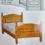 Single bed and mattress Image 2
