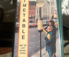 1990 Dublin bus timetable