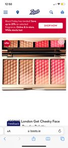 Iconic London get cheeky face powder palette