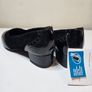Ladies Da Bella Heeled Court Shoes Jules 58032Q leather black suede RRP 100 euro NEW & BOXED SIZE 4 UK fitting EE SALE Image 2