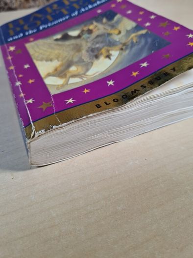 Harry Potter and the prisoner of askaban star cover first edition 1st print paperback