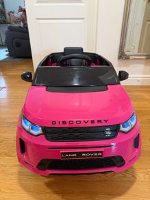 Kids Land Rover Electric Ride on car Pink