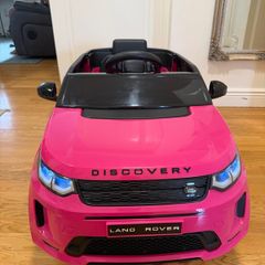 Kids Land Rover Electric Ride on car Pink