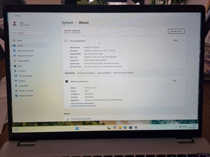 dell laptop
