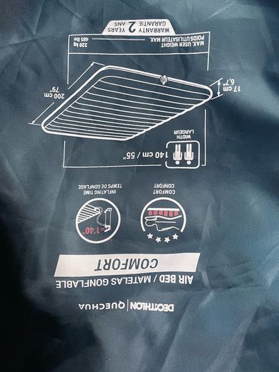 Double Air Bed {needs repair}