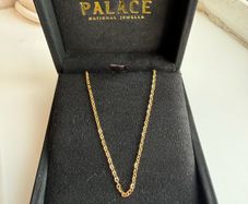 24K yellow gold chain/necklace