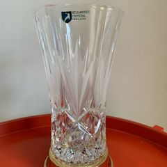 Killarney Crystal Hand Cut Vase