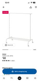 clothes rack