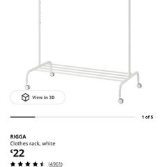clothes rack
