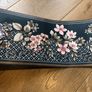 Vintage Crown Wallpaper Border Roll  Navy & Pink Floral (10 Meters) Image 3