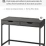 Ikea Dark Grey Alex Desk Image 7