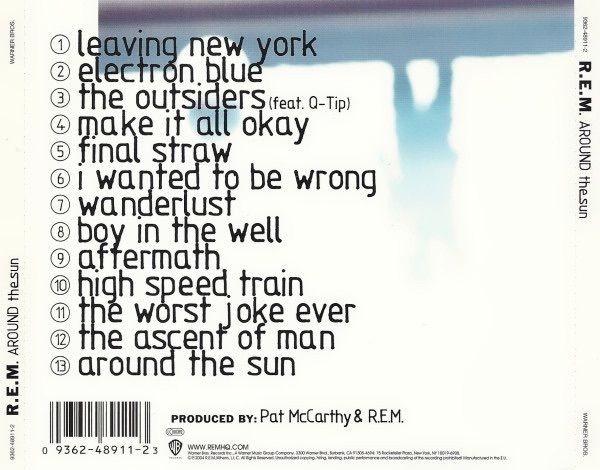 R. E. M.  -  Around The Sun    CD