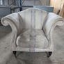Bespoke vintage armchair - newly reupholstered Image 10