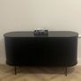 Side board cabinet black oak Image 3