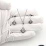 Vintage 925 Sterling Silver & Blue Topaz Matching Set, Kit Heath 99 Image 9