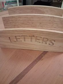 Letter rack