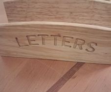 Letter rack