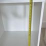 White IKEA BESTA Frame Storage Unit Image 4