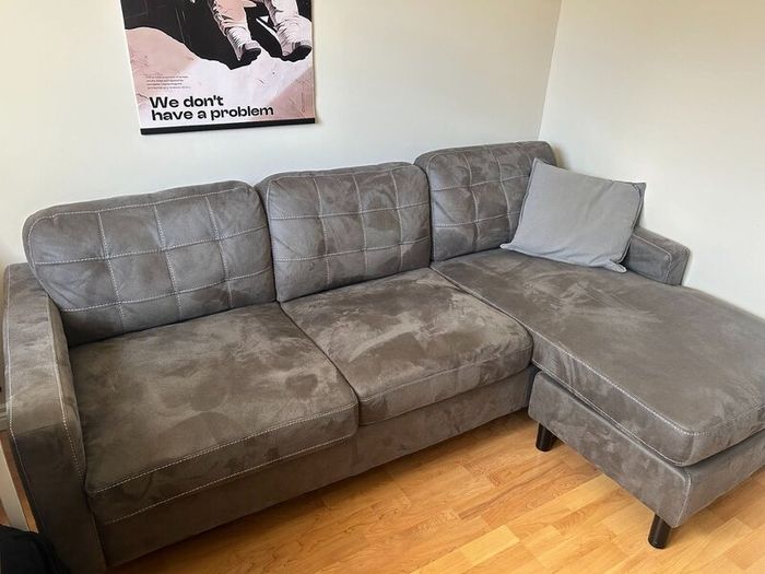 3-Piece Sofa Set (L-Shape, 3-Seater, 2-Seater)