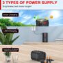 Solar Camping Lights, 2 Pack Portable LED Rechargeable Torch, Super Bright Collapsible Waterproof Camping Lantern for Outdoor Hiking Fishing Emergency (FREE POSTAGE) Image 2