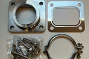 Turbo flange adapter T4 to V-band