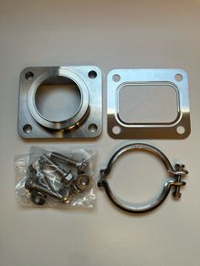 Turbo flange adapter T4 to V-band