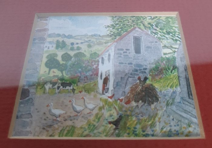 Louise Waugh Miniature Prints x 2