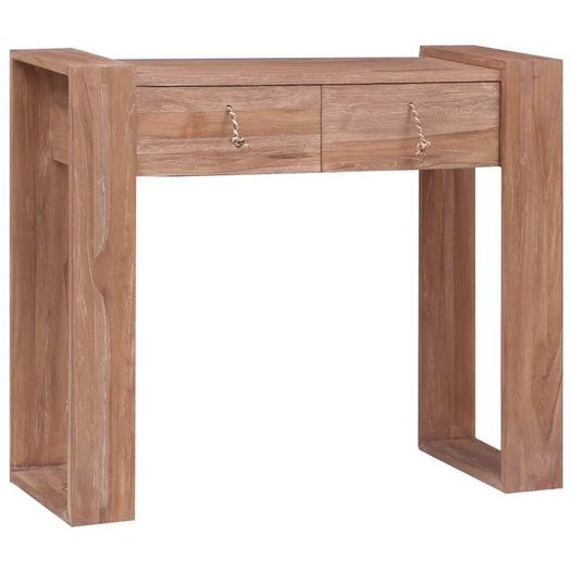 Console Table 90x35x75 cm Solid Teak Wood