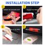 2Pcs LED HD Car Door Lights Benz Logo Welcome Light For Mercedes Benz E GLC GLA GLB E GLB GLE C A Class W177 W205 W212 W213 X253 Image 3
