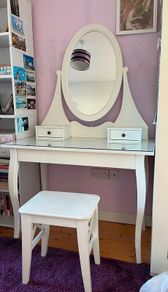 Dressing table and stool