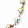 Vintage Enameled Fish Sterling Silver Bracelet Image 4