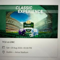 College Football Classic 3 tickets