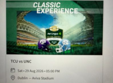 College Football Classic 3 tickets
