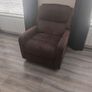 corner sofa and recliner armchair Image 4