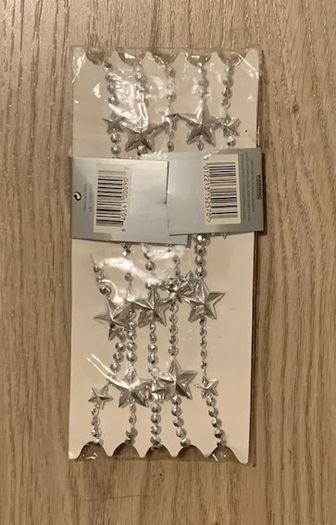 Silver Parcel Tie