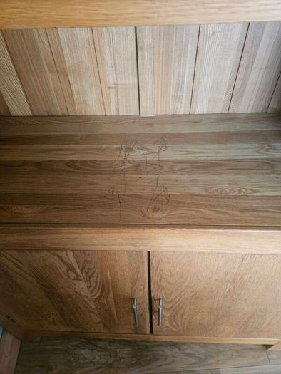 Solid Oak Dresser/  Cabinet