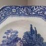 Antique Hexagonal Blue/White Bowl Image 3
