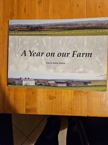 A Year On Our Farm.  By Ann And Robin Talbot. First Edition Large Volume Paperback In Good Condition.  See Photos For Same.